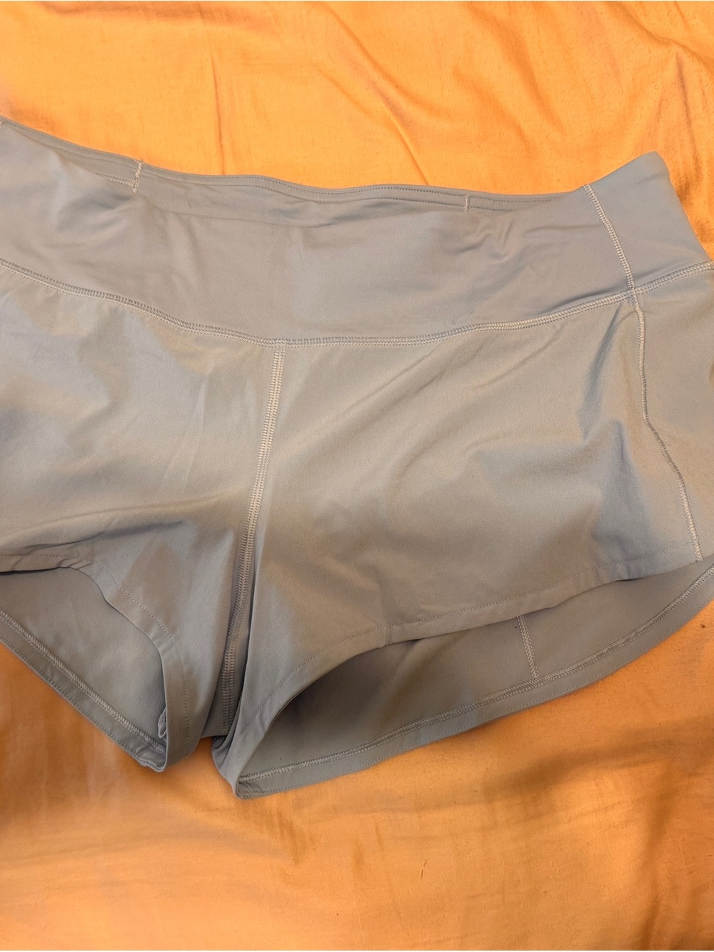 lululemon athletica Light Gray Women's Athletic Shorts